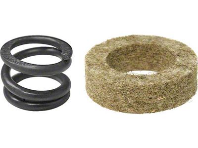 OPR Model A Ford Emergency Brake Cross Shaft Spring & Felt Set