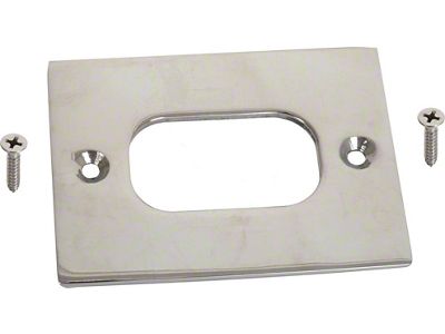 28-36/emergency Brake Boot Trim Plate/ Ss