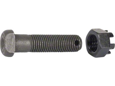 Model A Ford Emergency Handle Clamp - Special Drilled Bolt & Castle Nut (June 1928 through July 1929)