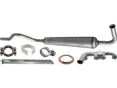 Model A Ford Exhaust Manifold & Muffler Kit