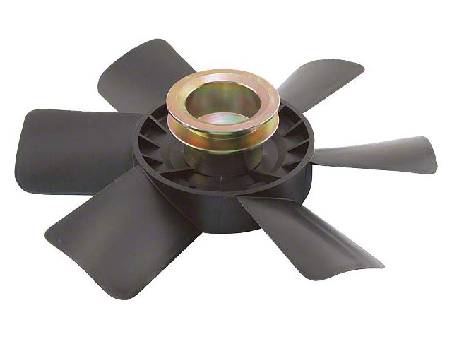 Plastic Six Blade Replacement Fan With Pulley/ 28-31