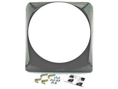 30-31/ Fan Shroud/ Black Plastic