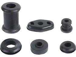 Firewall Grommet Set - 6 Pieces - Rubber (1928-1931 Model A)