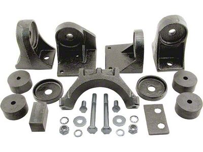 Model A Ford Float A Motor Rear Mount Kit - Accessory - Ductile Cast Iron