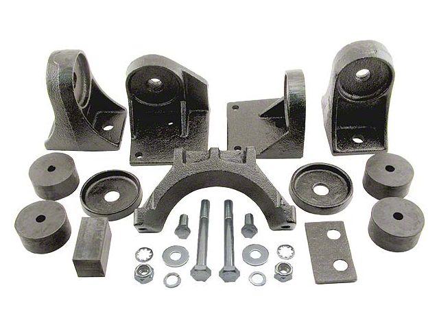 Model A Ford Float A Motor Rear Mount Kit - Accessory - Ductile Cast Iron