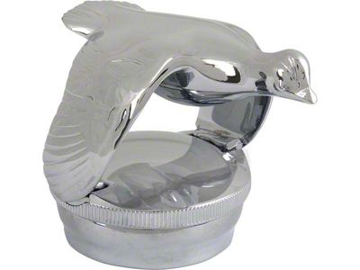 OPR Model A Ford Flying Quail Radiator Cap - 1930-31 Only - Locking - Die-Cast Chrome