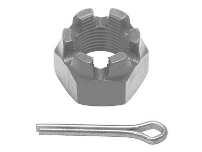 Front Axle Nut & Cotter Pin/ 3/4-16/ 28-35 (Passenger & Commercial)