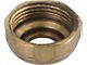 Model A Ford Fuel Shut Off Valve Packing Nut - Brass (Used through late 1929)