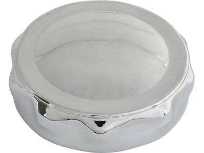 Gas Cap - Chrome Plated - Screw Type - Vented Style - Quality Reproduction (1928-1929 Model A)
