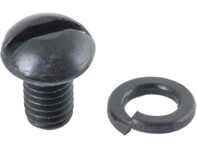 Model A Ford Generator Cut Out Mounting Set - Black Oxide -4 Pieces