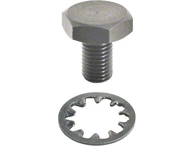 Model A Ford Generator Pulley Bolt & Washer Set - 1/4 For 7/8 Tapered End (Also used on some early 1930 Model A's)