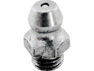 Model A Ford Grease Fitting - Stainless Steel - 1/4-28 - Straight - Modern Style