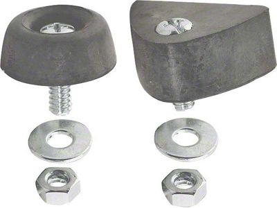 OPR Model A Ford Hood Bumper Set - 24 Pieces
