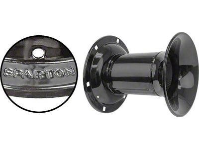 Horn Projector/ Sparton/ Black Powder Coated