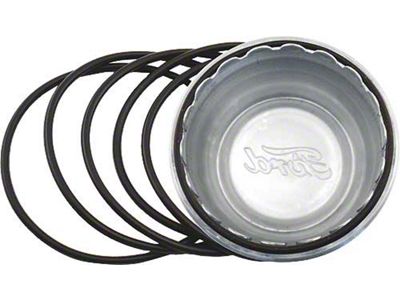 Hub Cap Seal Set/ 6 Rubber O-rings/ 28-29