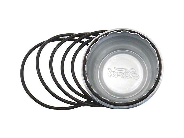 Hub Cap Seal Set/ 6 Rubber O-rings/ 28-29