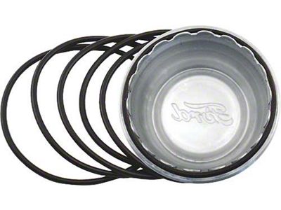 Model A Ford Hub Cap Seal Set - 6 Pieces - Rubber O Rings