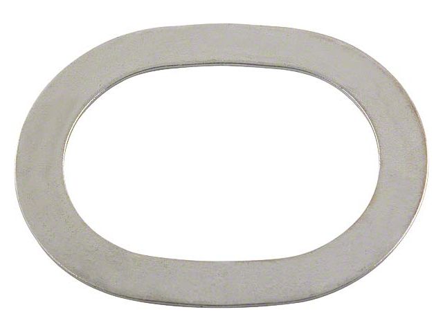 Model A Ford Inside Door Escutcheon Backing Plate - CadmiumPlated - For Scroll Escutcheon