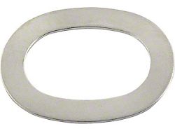 Escutcheon Backing Plate/ Cadmium/ For Scroll Escut (1928-1931 Model A)