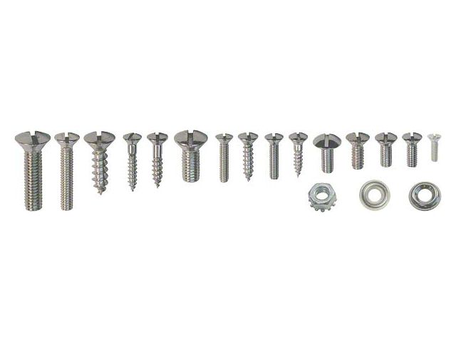 31 Slant W.s. Cabrio Int Trim Screw Kit