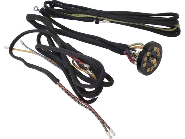 Model A Ford Lighting Wire Harness - With Cowl Lamps - For 1 Bulb System