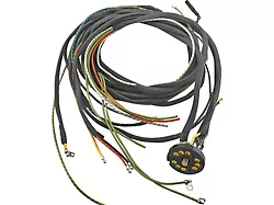 Model A Ford Lighting Wire Harness - Without Cowl Lamps - For 2 Bulb System