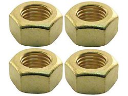 Manifold Nut - Brass - For Manifold Studs; Pack of 25 Nuts (1928-1931 Model A)
