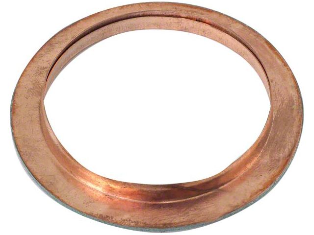 Model A Ford Muffler Manifold Gasket - Special Flanged Copper Gasket