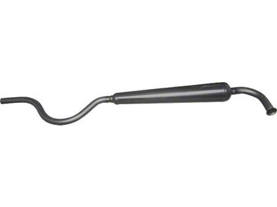 Steel Muffler; High Temperature Black (28-31 Model A)