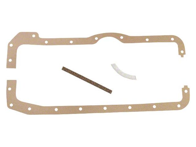 Oil Pan Gasket Set/ Cork/ 4 Pcs./ 28-31