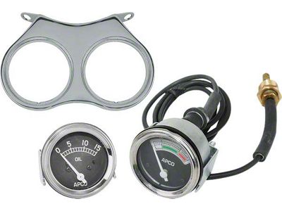 Oil Pressure & Temperature Gauge Kit/ 28-m30