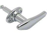 Model A Ford Outside Door Handle - Non-Locking - Chrome - Coupe & Tudor Sedan - Left Side Only