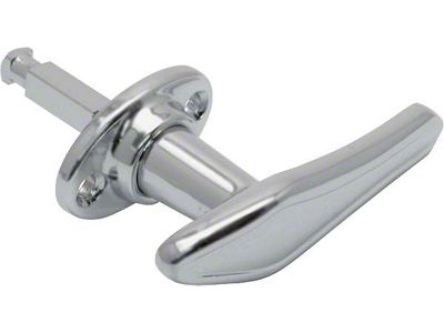 Model A Ford Outside Door Handle - Non-Locking - Chrome - Coupe & Tudor Sedan - Left Side Only