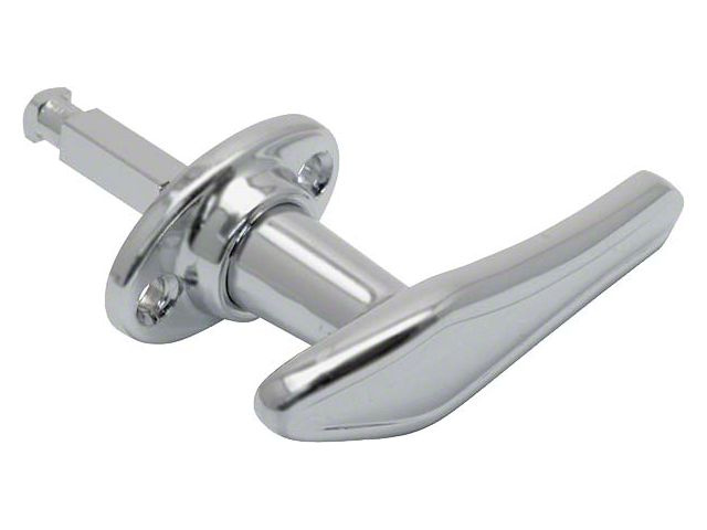 Model A Ford Outside Door Handle - Non-Locking - Chrome - Coupe & Tudor Sedan - Left Side Only