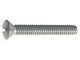 Model A Ford Oval Head Machine Screw - 1/4-20 X 1-3/4 - Stainless Steel - Slotted