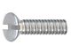 Model A Ford Oval Head Machine Screw - 1/4-20 X 1 - Stainless Steel - Slotted