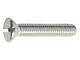 Model A Ford Oval Head Machine Screw - 10/32 X 1 - Stainless Steel - Slotted