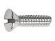 Model A Ford Oval Head Machine Screw - 6-32 X 1/2 - Slotted
