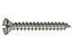 Model A Ford Oval Head Sheet Metal Screw - 10 X 1-1/2 - Slotted