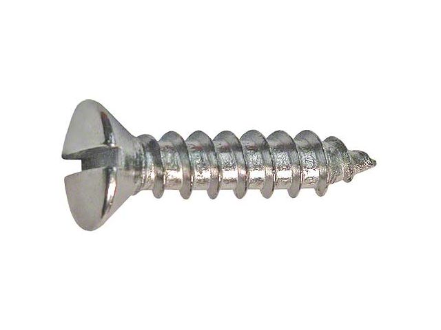 Model A Ford Oval Head Sheet Metal Screw - 12 X 1 - Slotted