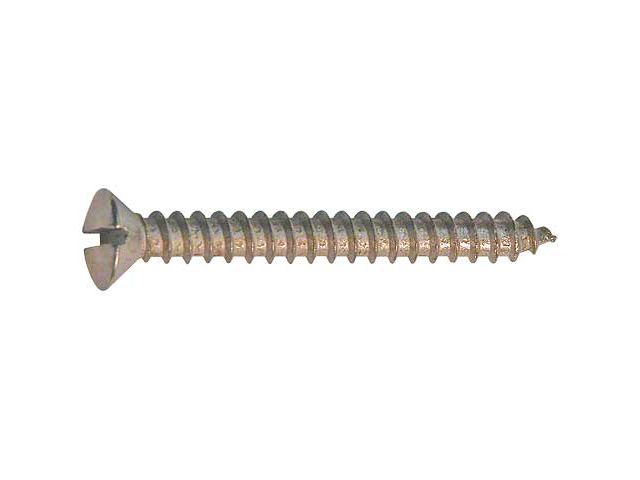 Model A Ford Oval Head Sheet Metal Screw - 8 X 1-1/2 - Slotted