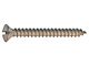 Model A Ford Oval Head Sheet Metal Screw - 8 X 1-1/2 - Slotted