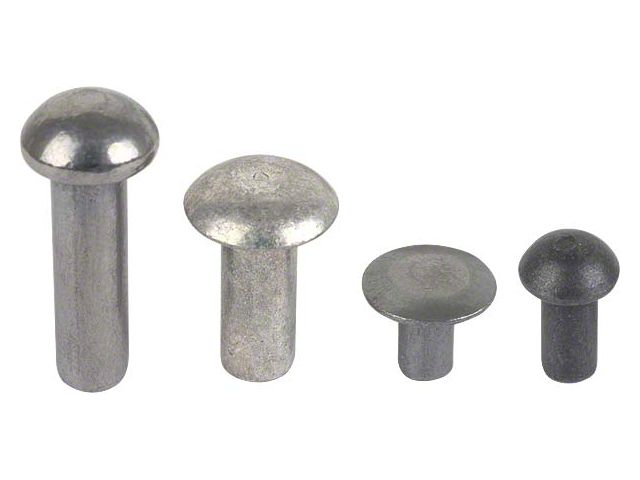 Model A Ford Pickup Bed Rivet Set - Late 1931 Wide Bed - 160 Pieces