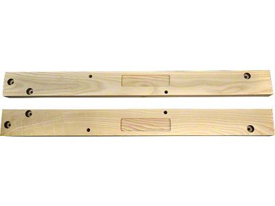 Model A Ford Pickup Bed Sill Set - 2 Pieces - For Narrow Bed