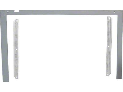 Model A Ford Pickup Door Window Frame - Closed Cab Pickup -Left