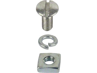 Model A Ford Pickup Inside Rear Window Frame Mounting Hardware Set - Included With A65027 Frame