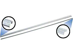 Model A Ford Pickup Rain Gutters - Original Type - Stamped Steel - 1928-29 Only