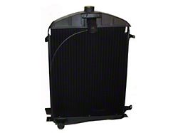 Dimpled Radiator; Flat Tube (30-31 Model A, Model AA, Excluding Commerical Truck)