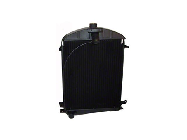 Dimpled Radiator; Flat Tube (30-31 Model A, Model AA, Excluding Commerical Truck)