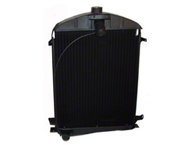 Dimpled Radiator; Flat Tube (30-31 Model A, Model AA, Excluding Commerical Truck)